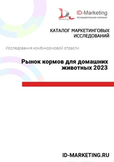 Рынок кормов для домашних животных 2023